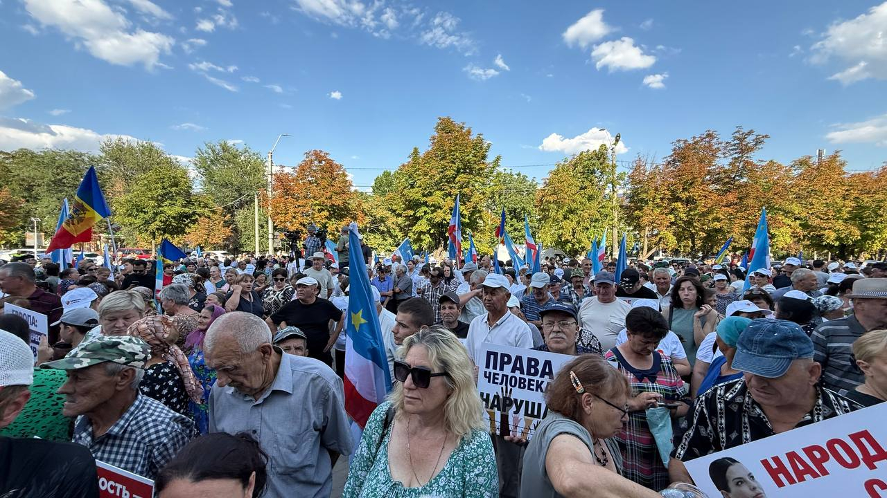«Выражая волю народа». Оргкомитет митинга в Комрате предъявил требования властям